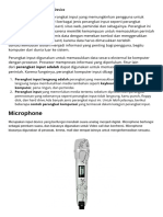 Microphone: Perangkat Input / Input Device