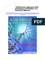 Chemistry A Molecular Approach With Masteringchemistry 2nd Edition Tro Solutions Manual