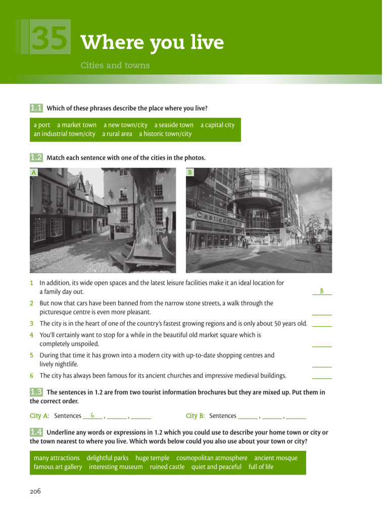VFF Unit 35 Where You Live | PDF | New York City | Bus