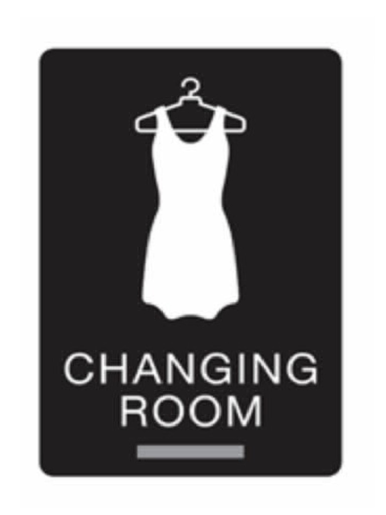 Changing Room Signs PDF