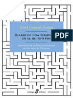 Juan Carlos Torre - Diario de Una Temporada en El Quinto Piso - Episodios de Política Económica en Los Años de Alfonsín-EDHASA (2021)