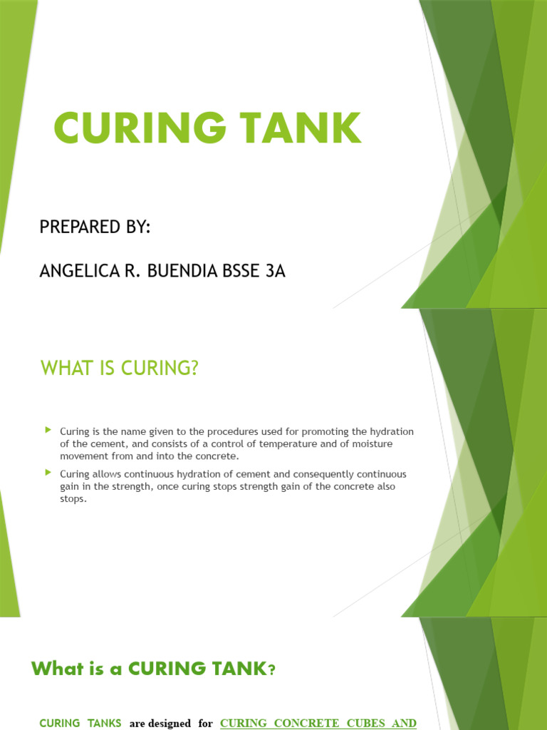 Concrete Curing Tanks Explained | PDF | Concrete | Building Engineering