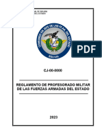 03 24-Nov-23 Proy Reglamento de Profesorado Militar de Las FF - Aa.