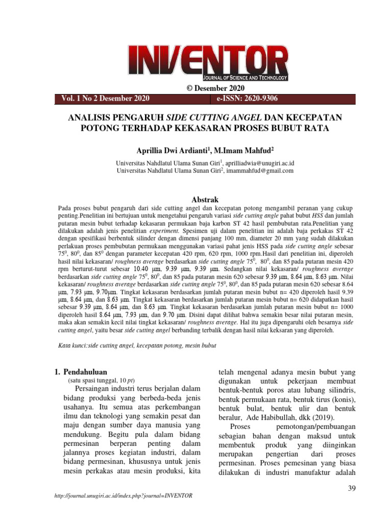 Template INVENTOR | PDF | Teknologi & Rekayasa