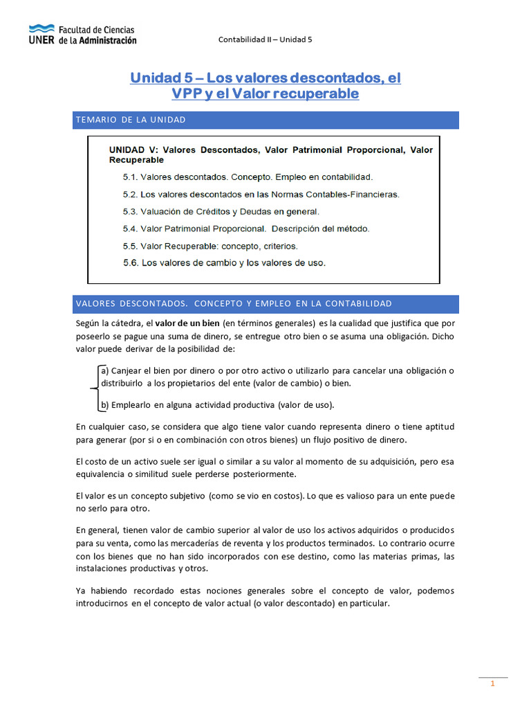 Contabilidad Ii Unidad 5 2022 Pdf Contabilidad Moneda