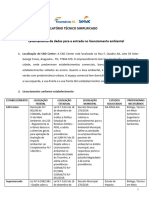UC 3 - Elaborar e Organizar Documentos Técnicos Ambientais-Técnico em Meio Ambiente-SENAC