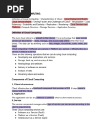 Unit 5 - Cloud Computing - DC