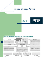 Semisolid Dosage Forms