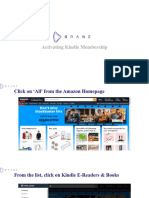 Kindle Activation Guide