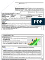 Sesión de Aprendizaje 2 UA 8 DPCC 4°