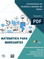 Matemática-ingresantes-LAGD - UNSL