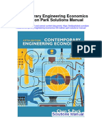 Contemporary Engineering Economics 5th Edition Park Solutions Manual