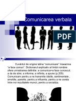 Comunicarea Verbala