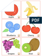 Fruits English
