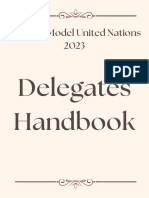 Delegate's Handbook