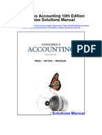 Horngrens Accounting 10th Edition Nobles Solutions Manual