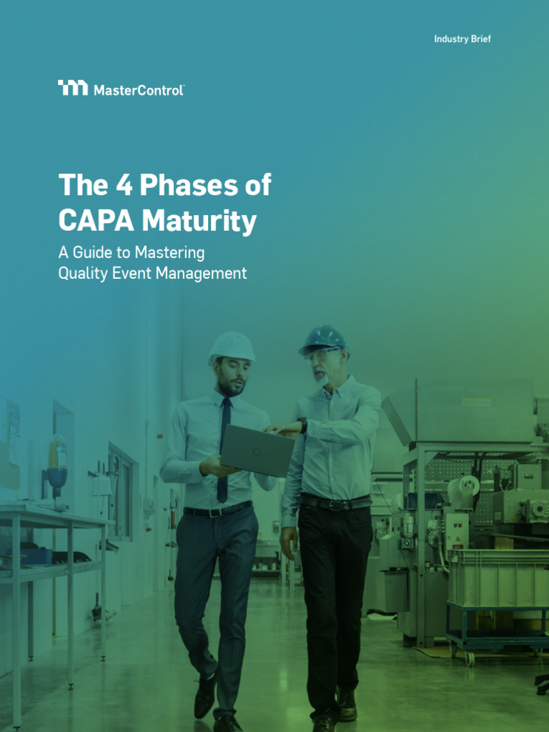 Mastering CAPA Maturity Phases Guide | PDF | Quality Management System ...