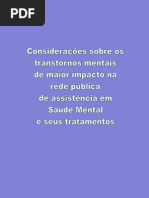 Tratamentos em Saúde Mental