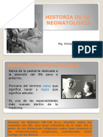 Historia de La Neonatologia
