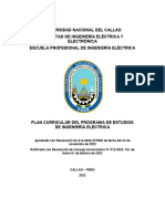 P14 - Plan Curricular Del Programa de Estudios de Ingeniería Eléctrica