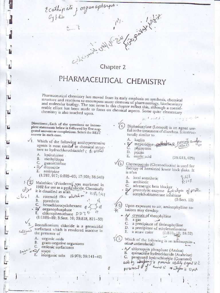 Pharmaceutical Chemistry Insights | PDF