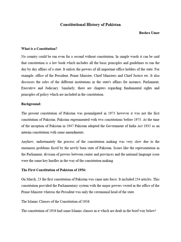 reading-5-constitutional-history-of-pakistan-pdf-parliament-of