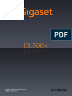 Gigaset DL500A de Carte Tehnica