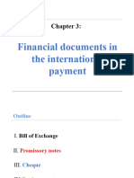 CHAPTER 3: Financial Documents in The International Payment