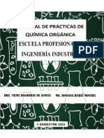 Manual de Laboratorio Esc Ing. Ind. Quimica Organica Vilma Dianderas - Rossana Juarez