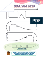 MOLDE GAFAS - Plantilla-Para-Elaborar-Gafas