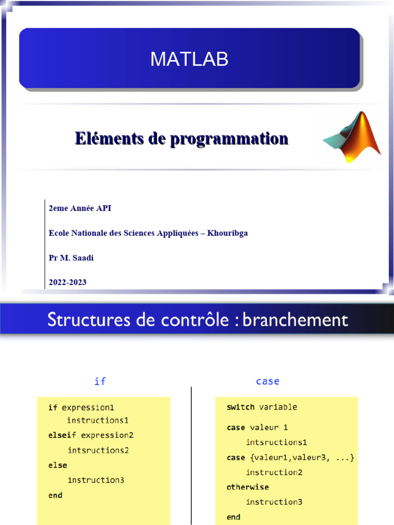 MatLab ch3-MFiles | PDF