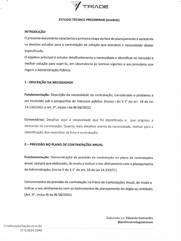 Modelo ETP | PDF