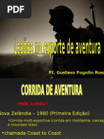 Lesões no Esporte de Aventura