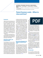 Patent Foramen Ovale-When To Close and How?: Main Topic