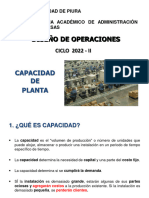 4.3.0 Capacidad de Planta