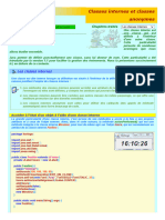 Les classes internes et les classes anonymes