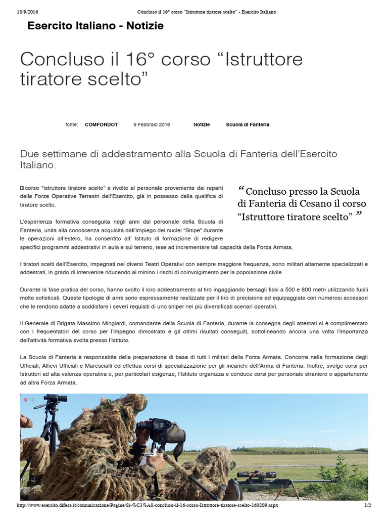 Concluso Il 16° Corso 