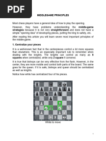 17 - Middlegame Principles