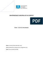 IP2904 - Custos - e - Programas - JL - PDF Trabalho
