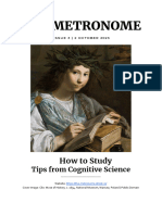The Metronome Issue 3 How To Study