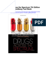 Drugs Across The Spectrum 7th Edition Goldberg Test Bank