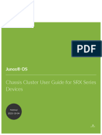 Juniper SRX Chassis Cluster Security Devices
