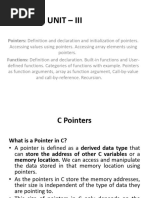 Pointers