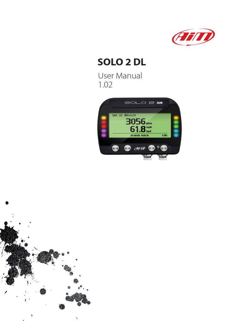 Solo 2 DL User Manual Overview | PDF