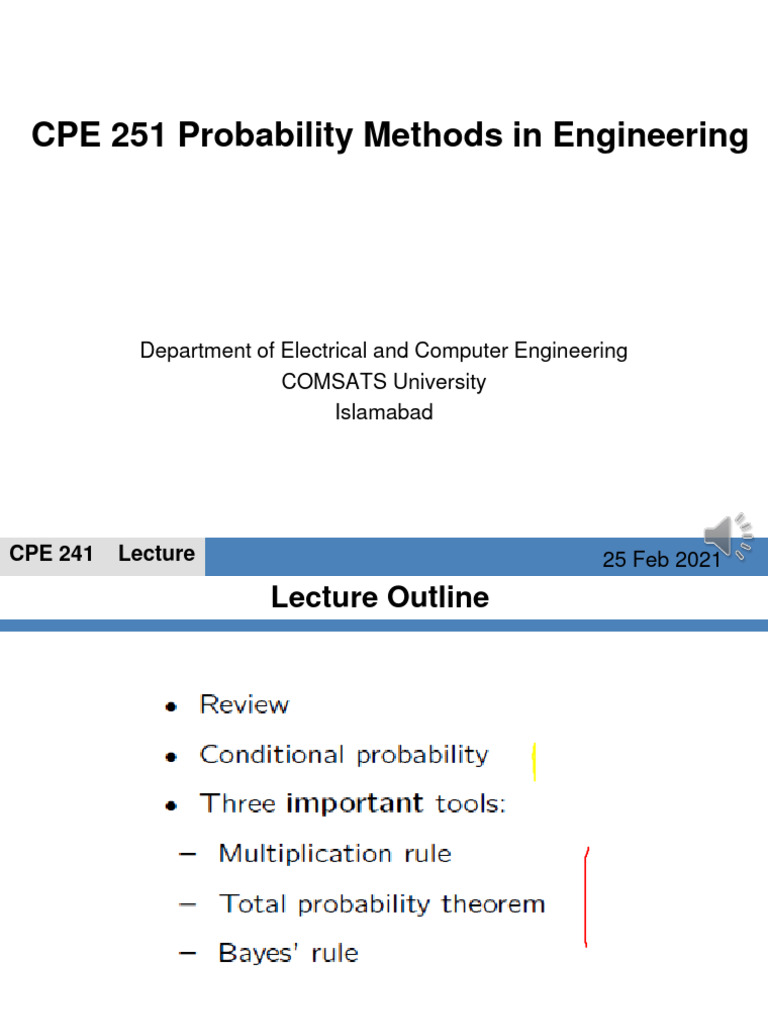 Probability Methods in Engineering | PDF | Probability | Probability ...