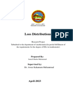 Loss Distributions - Ismail Ghafur Muhammed