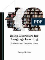 Diego Sirico - Using Literature For Language Learning - Students' and Teachers' Views-Cambridge Scholars Publishing (2021)