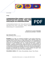 Considerações Sobre A Aplicação Do Teste Projetivo HTP (House, Tree, Person) Na Avaliação Da Personalidade