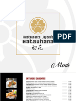 Menu Hatsuhana 2023