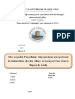 Lutte Contre La Manultrition, M1 T2a.2